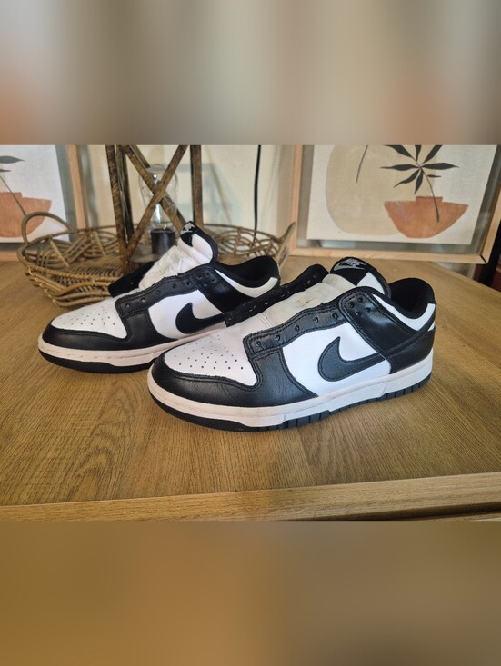 Nike Other - Nike Black and White Low-Top Swoosh Sneakers(No Shoe Laces)